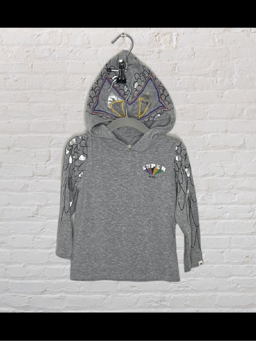 Billybandit Super Bird Mask Hooded Long-Sleeve